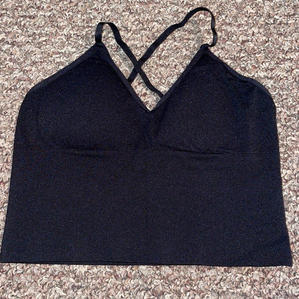 Cropped Padded Tank